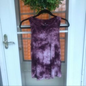 American Eagle super soft tie dye tank